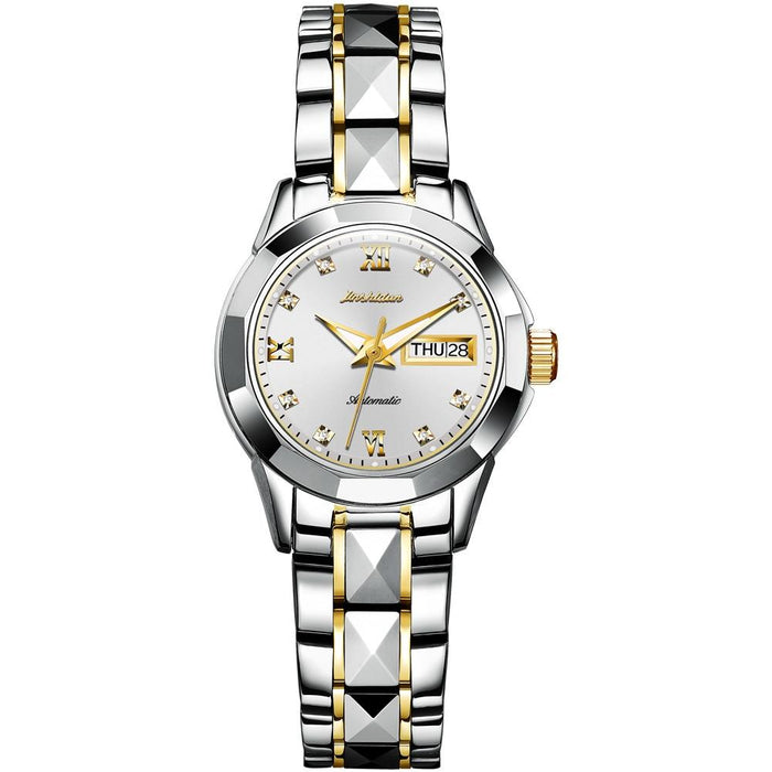 8813 Fashion Waterproof Luminous Automatic Mechanical Watch Women