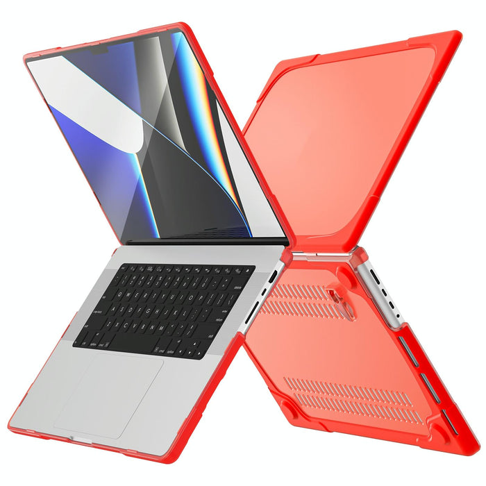 For Macbook Pro 16.2 Inch A2485 2021 Tpu + Pc Two-Colour Anti-Fall Laptop Protective Case