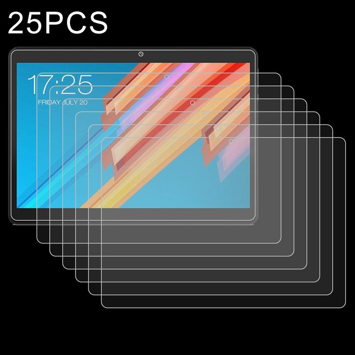 For Teclast M20 25 Pcs 9H 2.5D Explosion-Proof Tempered Glass Film