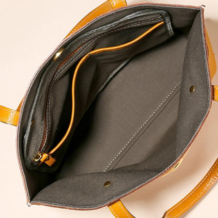 Stylish Leather Tote For Women