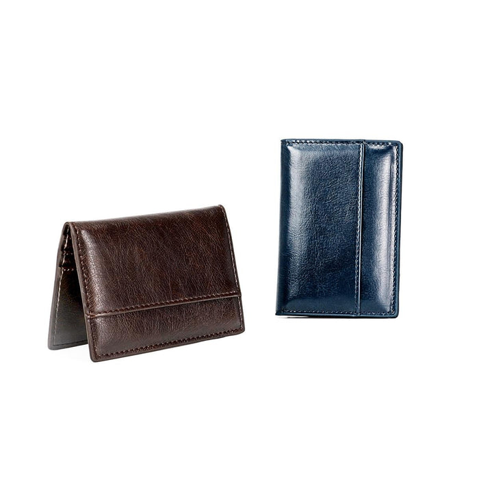 Ultra Thin Pu Leather Card Holder Mini