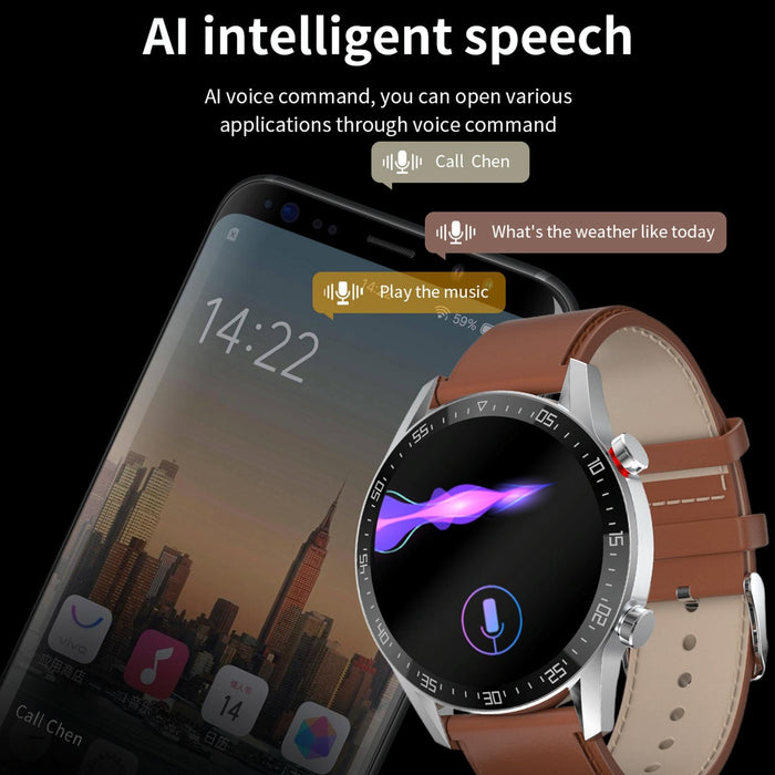 1.28 Inch Ips Screen Smart Watch With Bluetooth Call & Sleep Monitoring