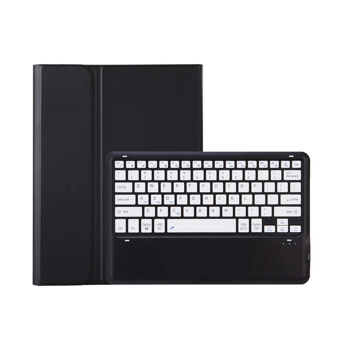 T800B Pen Slot Detachable Bluetooth Keyboard Leather Tablet Case For Samsung Galaxy Tab S8+ / S7+ / S7 Fe