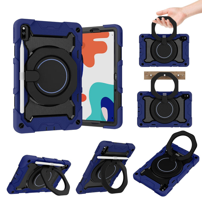 Silicone + Pc Tablet Case With Armor Contrast