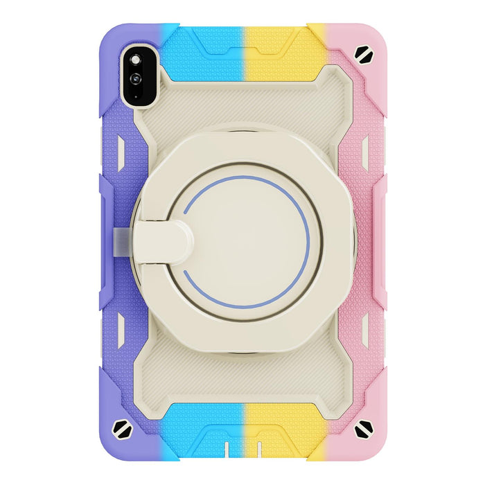 Silicone + Pc Tablet Case With Armor Contrast