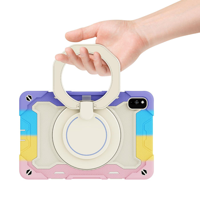 Silicone + Pc Tablet Case With Armor Contrast