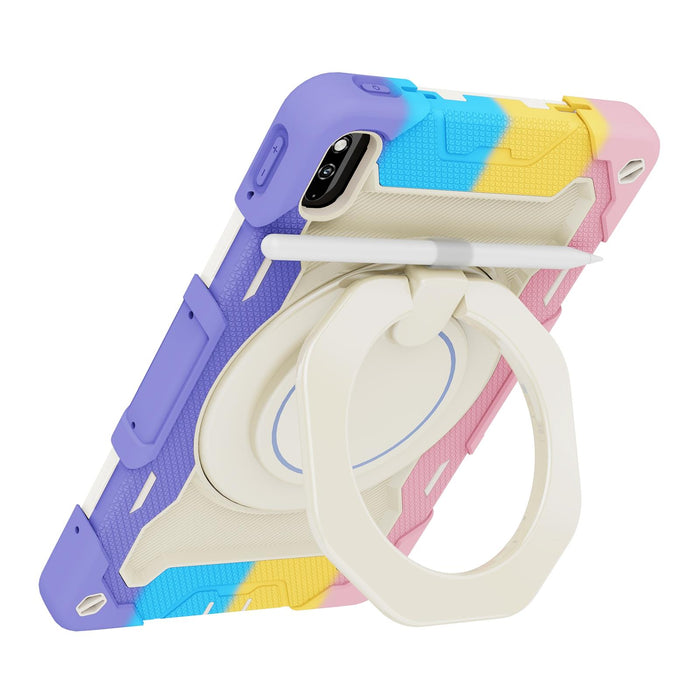 Silicone + Pc Tablet Case With Armor Contrast