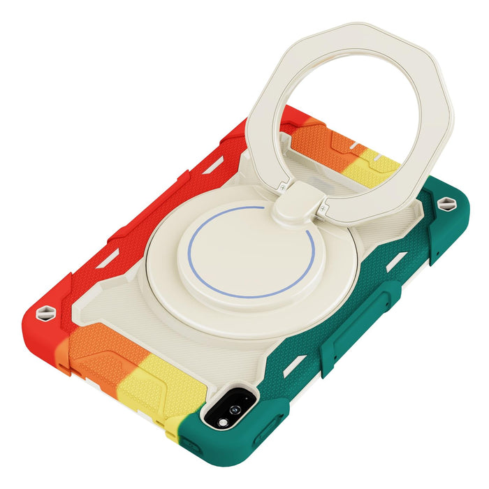 Silicone + Pc Tablet Case With Armor Contrast