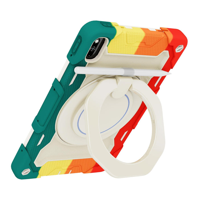 Silicone + Pc Tablet Case With Armor Contrast