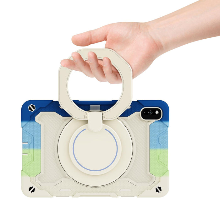 Silicone + Pc Tablet Case With Armor Contrast