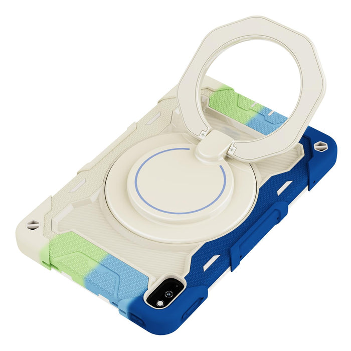 Silicone + Pc Tablet Case With Armor Contrast