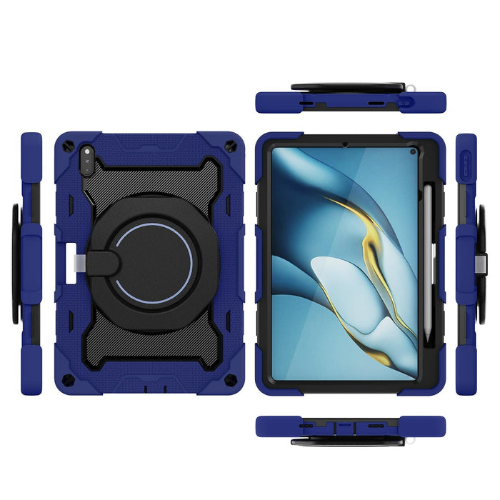 Silicone + Pc Tablet Case With Armor Contrast