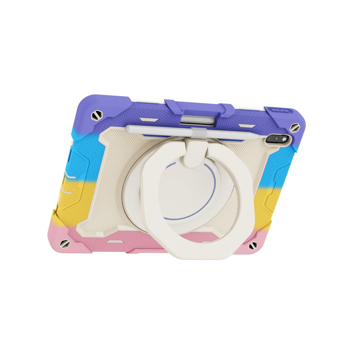 Silicone + Pc Tablet Case With Armor Contrast