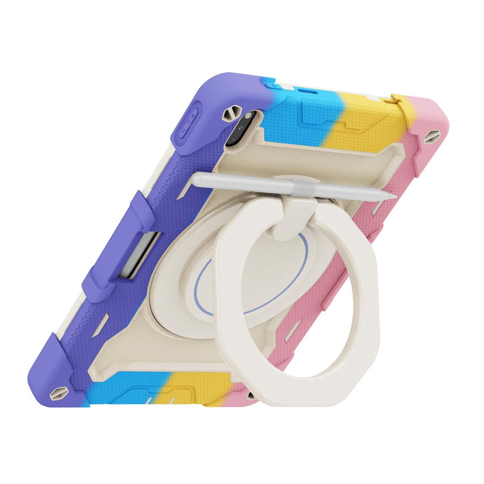 Silicone + Pc Tablet Case With Armor Contrast