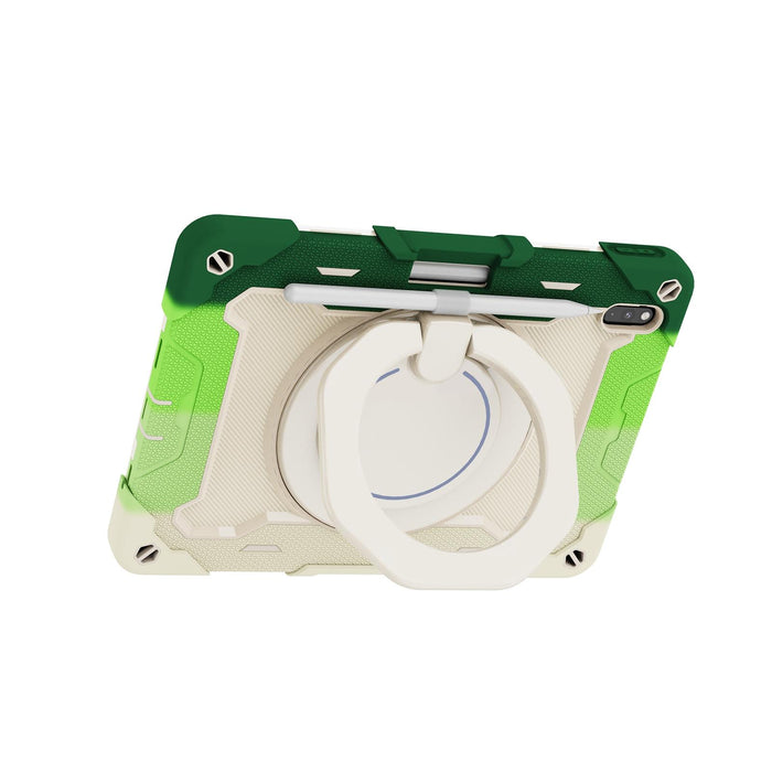 Silicone + Pc Tablet Case With Armor Contrast