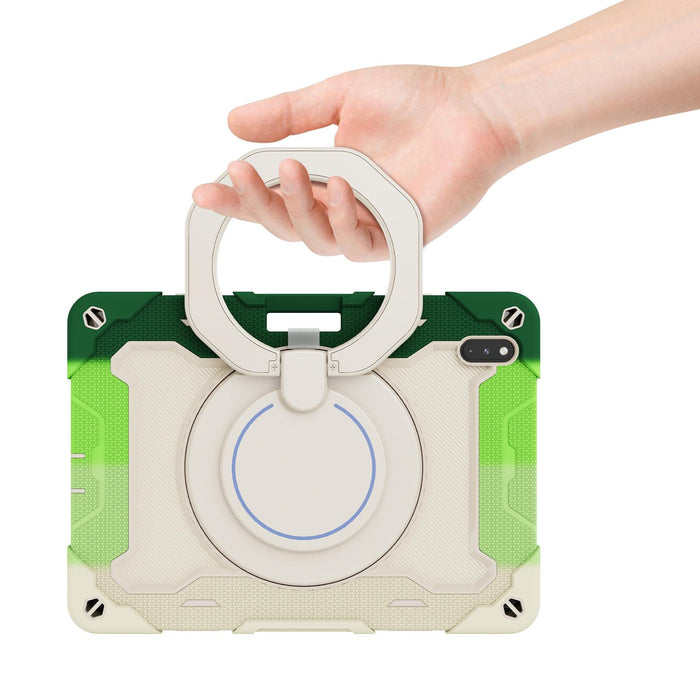 Silicone + Pc Tablet Case With Armor Contrast