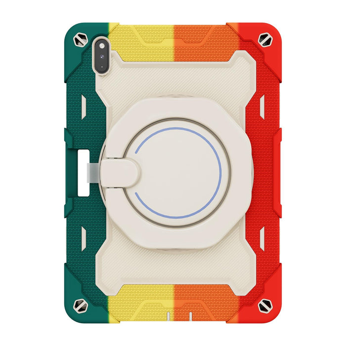 Silicone + Pc Tablet Case With Armor Contrast