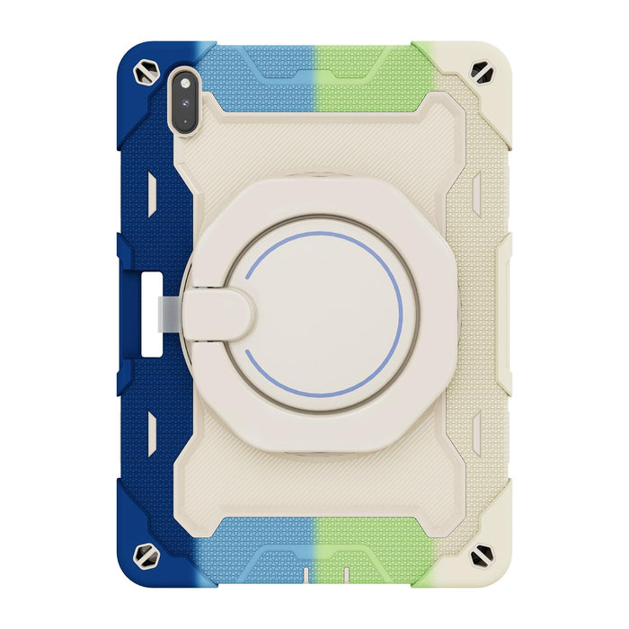 Silicone + Pc Tablet Case With Armor Contrast