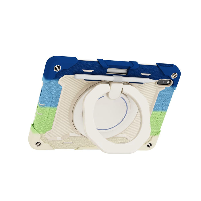 Silicone + Pc Tablet Case With Armor Contrast