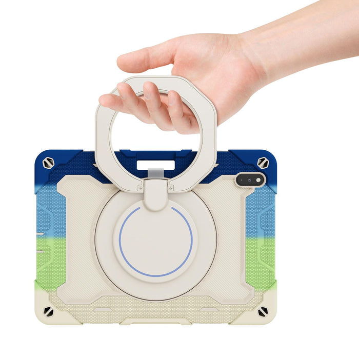 Silicone + Pc Tablet Case With Armor Contrast