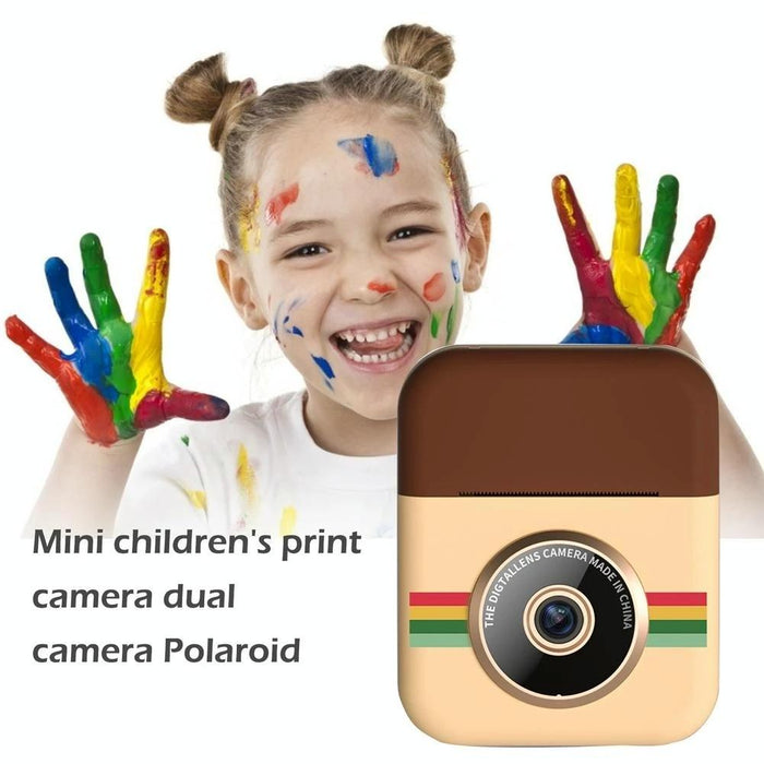 2.4 Inch Ips Hd Screen Children's Instant Camera No Memory Card