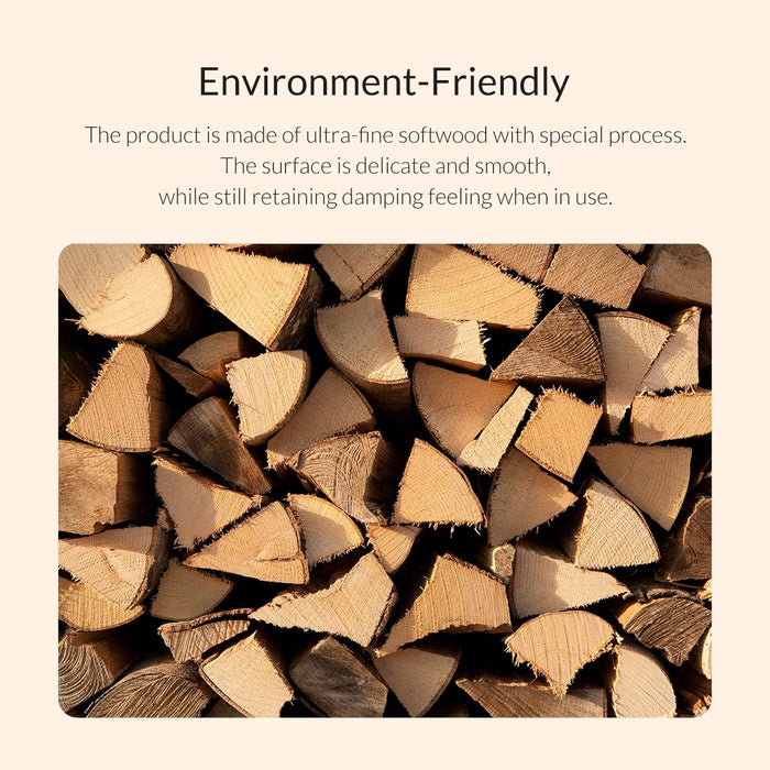 Double Sided Mouse Pad 200 X 300Mm Cork / Coffee