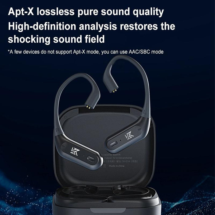 5.2 Wireless Qualcomm Bluetooth Module 0.78/0.75 Bluetooth Headset Earhook Black