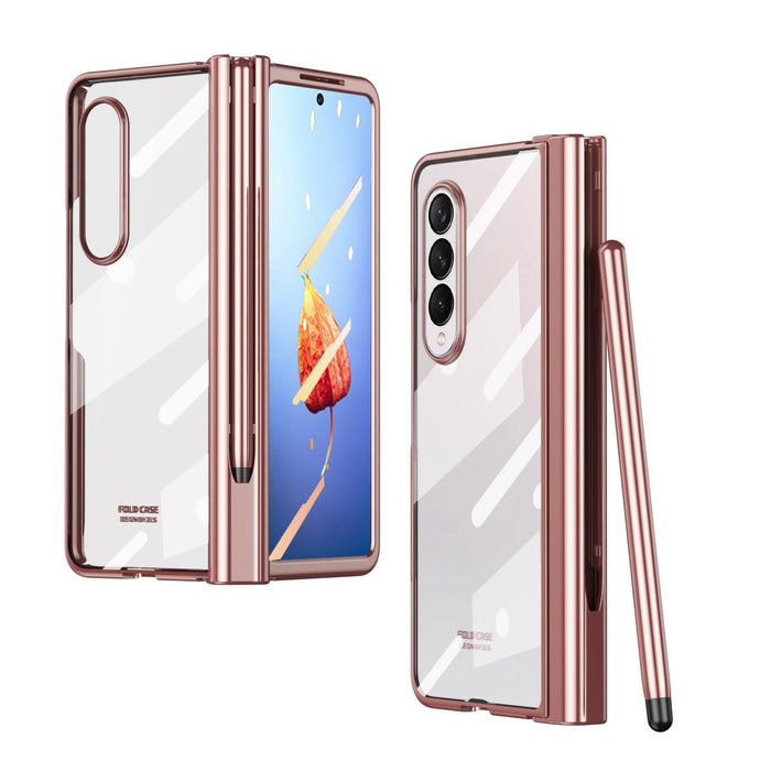 For Samsung Galaxy Z Fold4 5G Full Body Phone Case with Integrated Hinge and Pen Slot