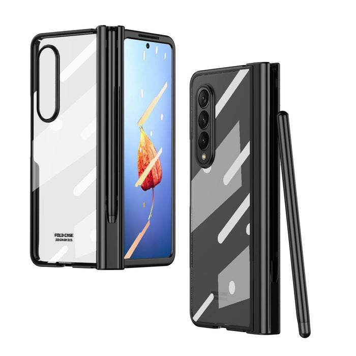 For Samsung Galaxy Z Fold4 5G Full Body Phone Case with Integrated Hinge and Pen Slot