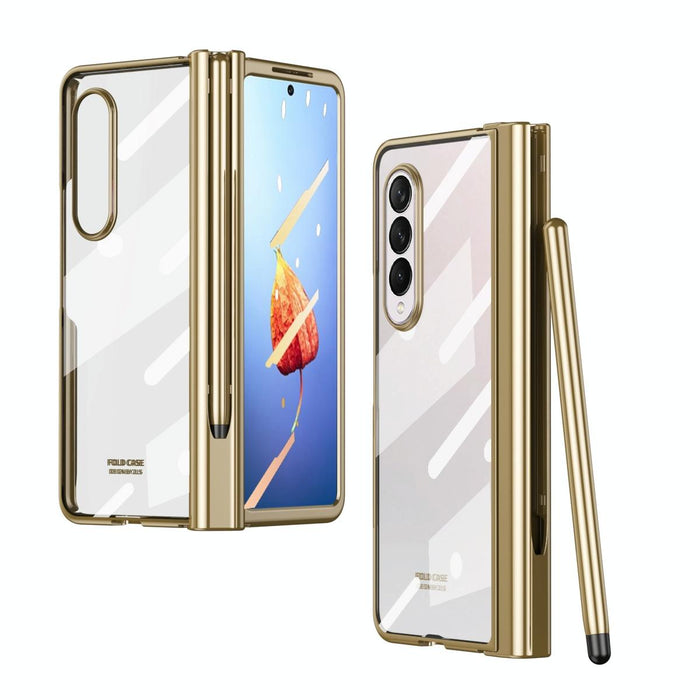 For Samsung Galaxy Z Fold4 5G Full Body Phone Case with Integrated Hinge and Pen Slot