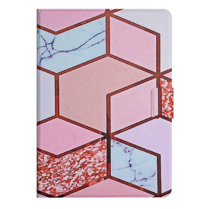 Marble Print Tablet Cover