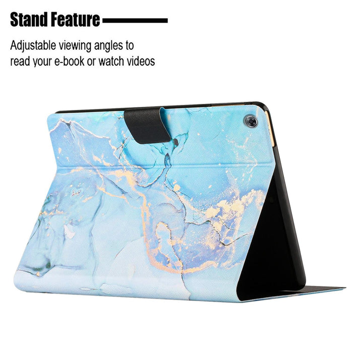 Marble Print Tablet Cover