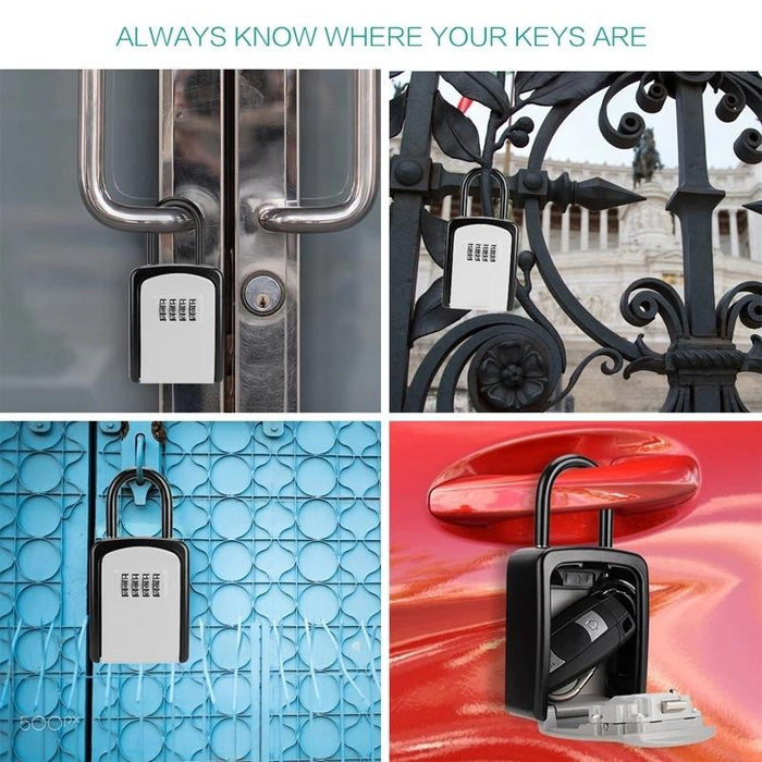 Secure Hanging Key Box No Installation Required Fits Most Keys