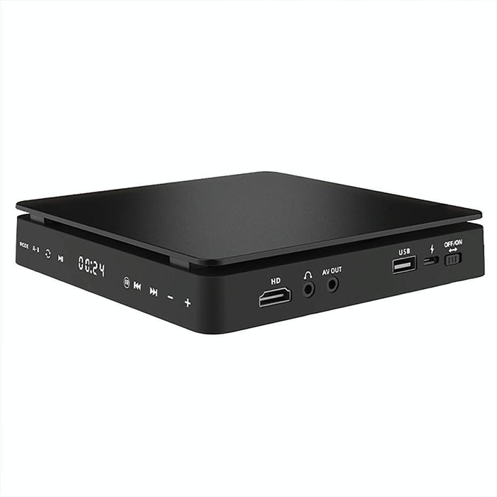 2A Home Plug-In Mini Hd Dvd Player Black
