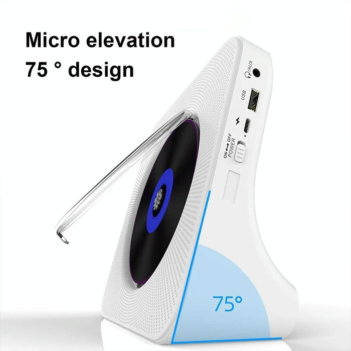 2A Retro Bluetooth Music Disc Album Cd Player Specification Plug-In Version