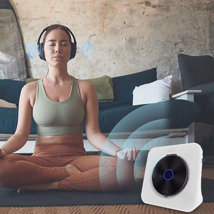 2A Retro Bluetooth Music Disc Album Cd Player Specification Rechargeable Version