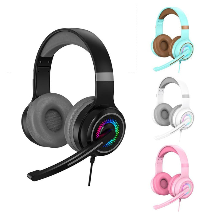 Led Bass Stereo Gaming Headset With Mic