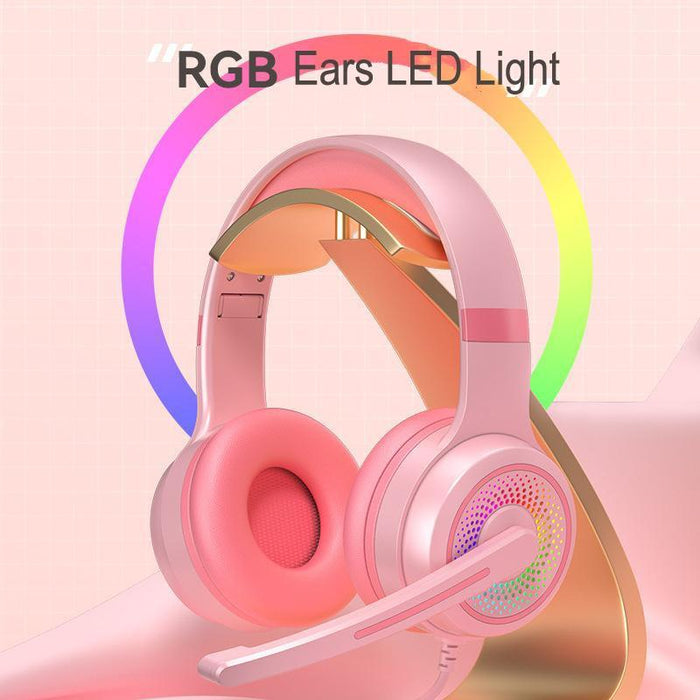 Led Bass Stereo Gaming Headset With Mic