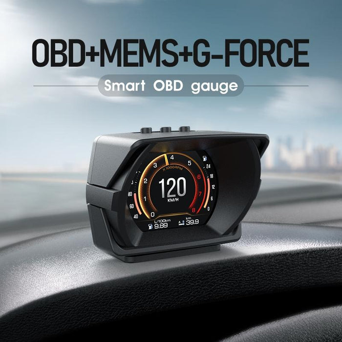 2.8 Inch Obdii + Mems Head Up Display System For A450 Cars