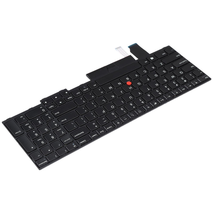Us Version Keyboard With Pointing For Lenovo Thinkpad P15V L15 Black