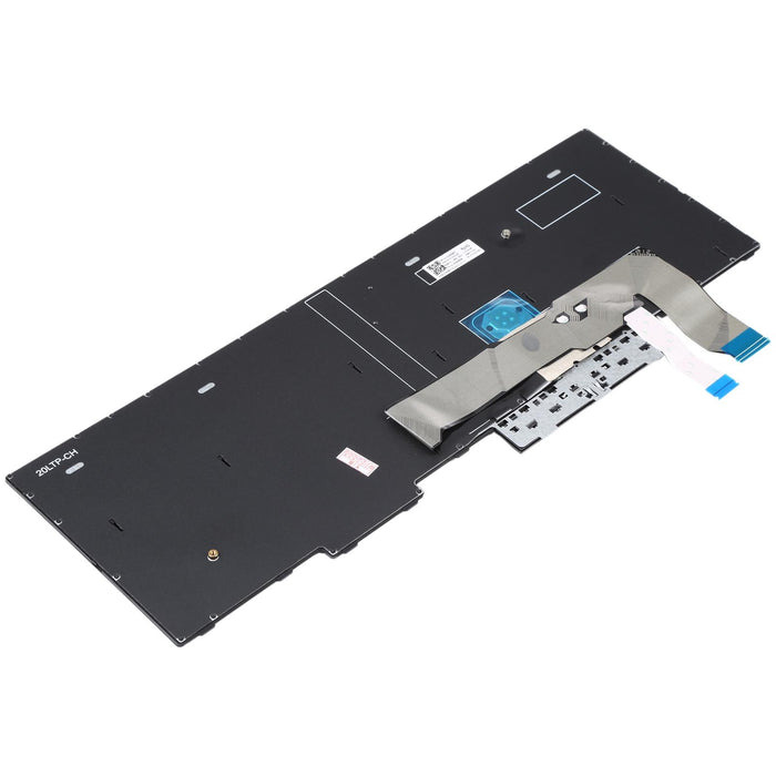 Us Version Keyboard With Pointing For Lenovo Thinkpad P15V L15 Black