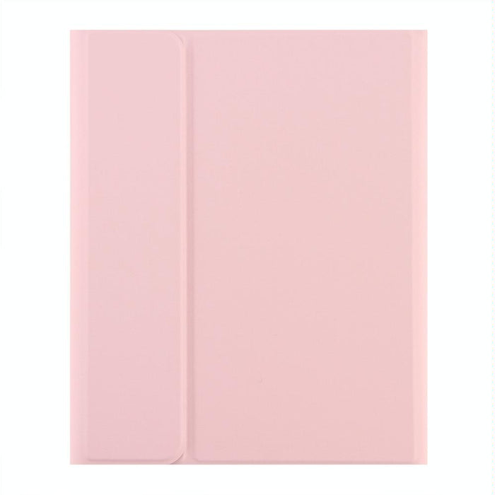 For Samsung Galaxy Tab A7 10.4 2020 Round Cap Bluetooth Keyboard Leather Case With Pen Slot Without Touchpad