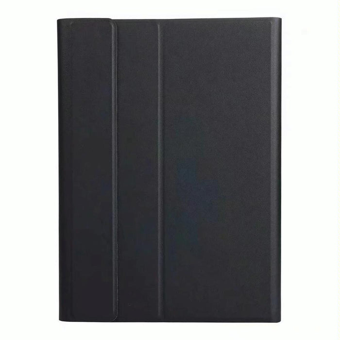 For Samsung Galaxy Tab A7 10.4 2020 Round Cap Bluetooth Keyboard Leather Case With Pen Slot Without Touchpad