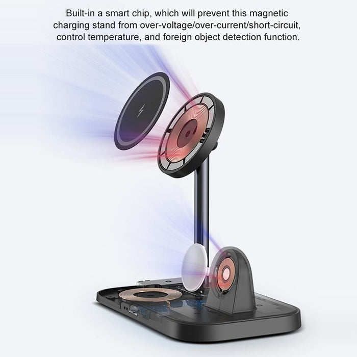 3 In 1 Magnetic Wireless Charger For Iphone & Airpods
