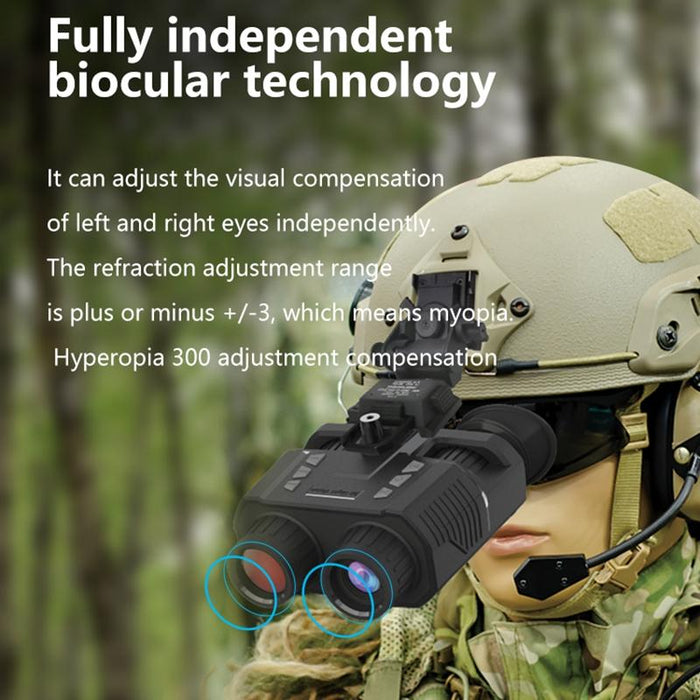 Nv8000 Outdoor Hunting Head-Mounted Naked Eye 3D Night Vision Device