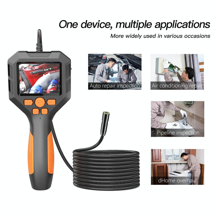 3.9Mm P10 2.8 Inch Hd Handheld Endoscope With Lcd Screen Length 5M