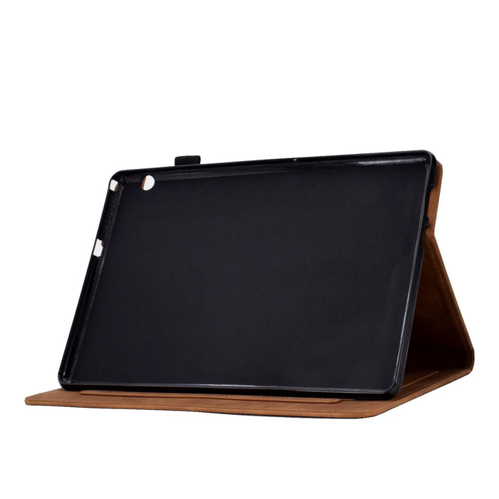 Embossed Leather Tablet Case For Tower