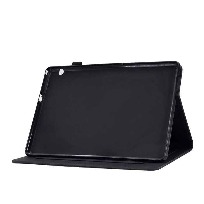 Embossed Leather Tablet Case For Tower