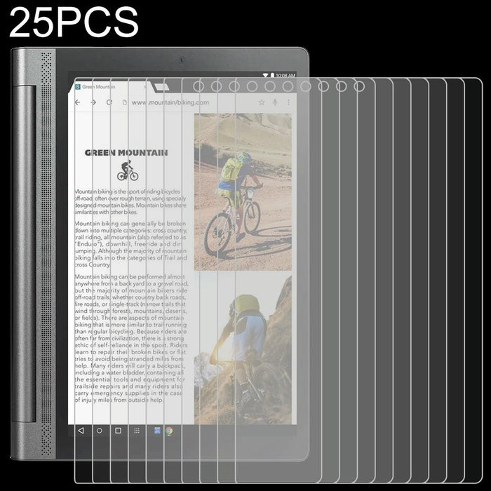25 Pcs For Lenovo Yoga Tab3 Pro-X90Y 10.1 9H 0.3Mm Explosion-Proof Tempered Glass Film