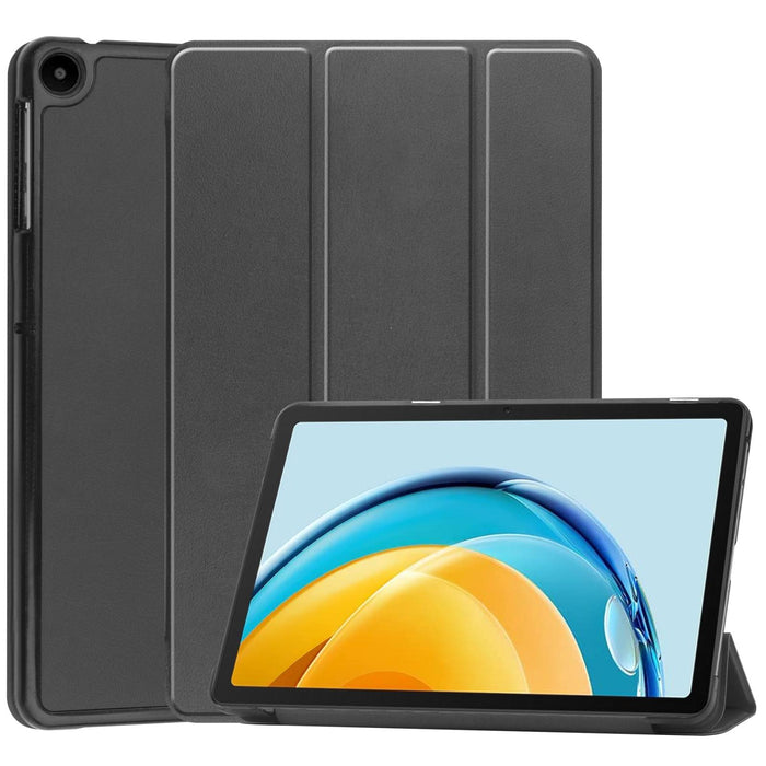 3-Fold Leather Tablet Case In Custer Pure Colour